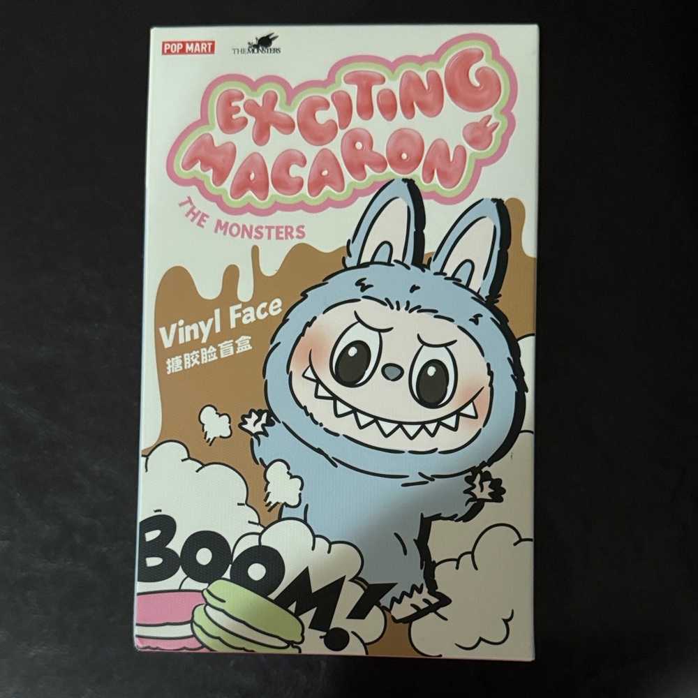 Exciting Macaron Vinyl Face Toy 3 pack